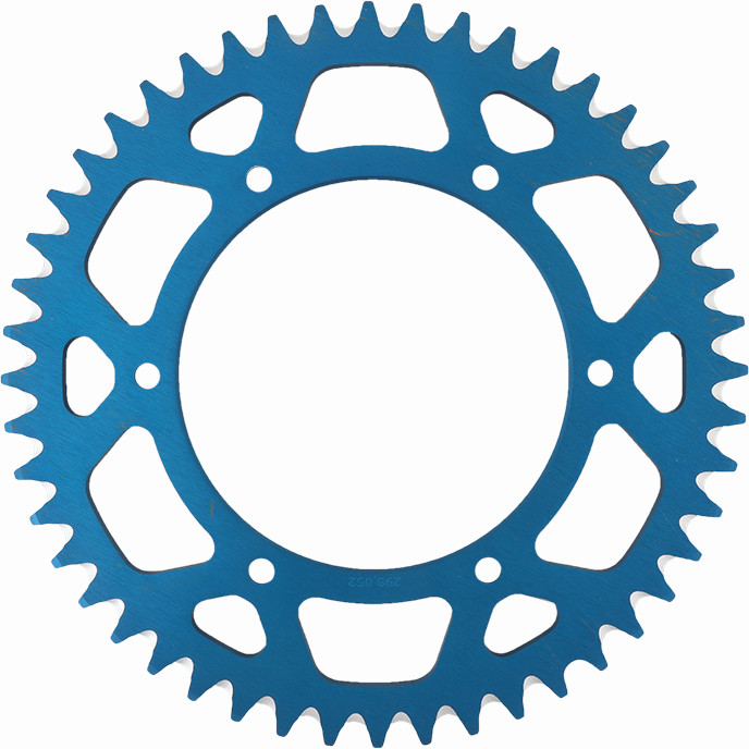 Supersprox Rear Sprocket Aluminum 48T-520 Blu Yam - RAL-245-48-BLU