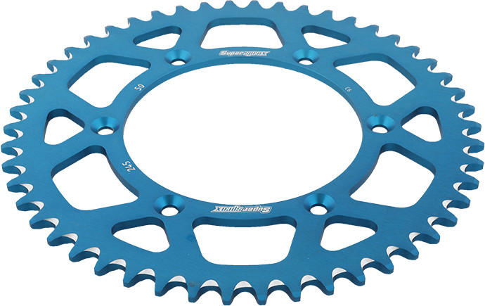 Supersprox Rear Sprocket Aluminum 50T-520 Blu Yam - RAL-245-50-BLU
