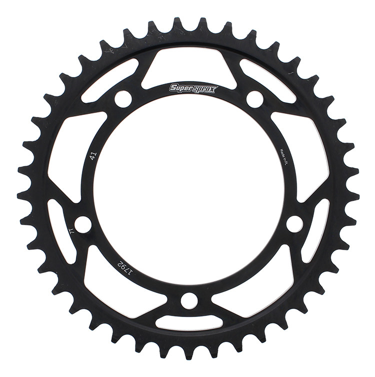 Supersprox Rear Sprocket Steel 41T-525 Blk Suz - RFE-1792-41-BLK