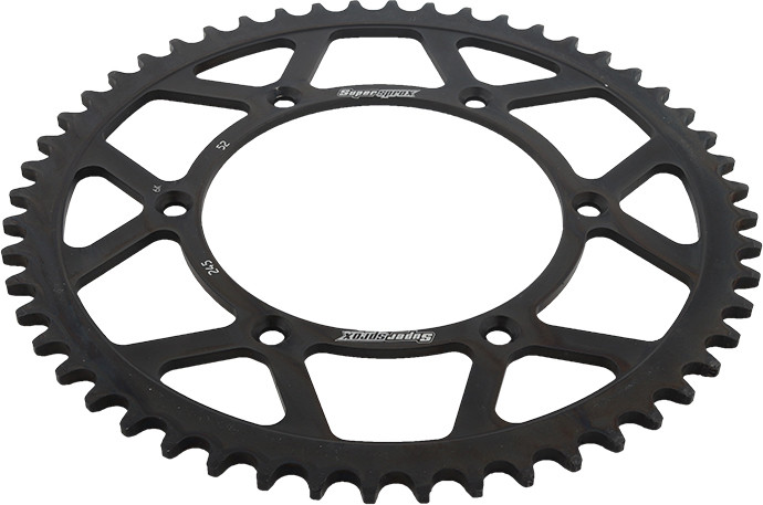 Supersprox Rear Sprocket Steel 52T-520 Blk Yam - RFE-245-52-BLK