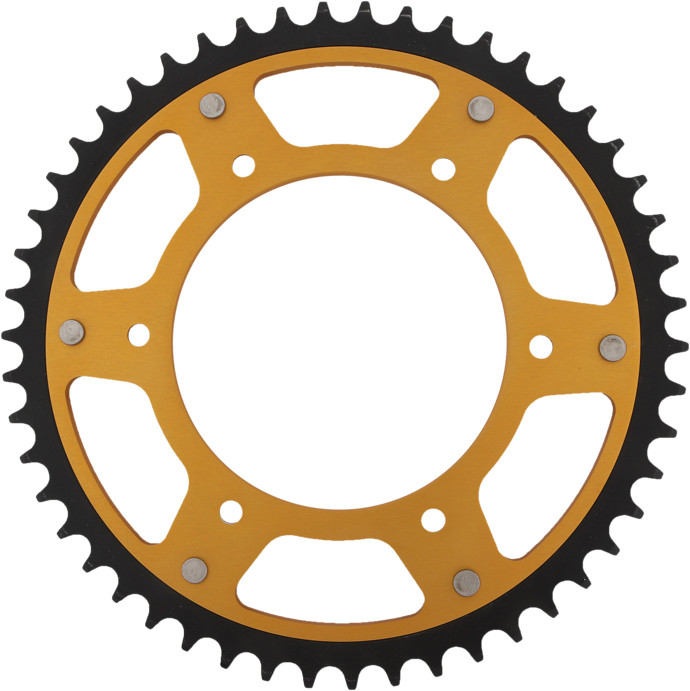 Supersprox Rear Stealth Sprocket Alu/Stl 50T-520 Gld Hus/Husq/Ktm - RST-990-50-GLD