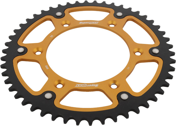 Supersprox Rear Stealth Sprocket Alu/Stl 50T-520 Gld Hus/Husq/Ktm - RST-990-50-GLD