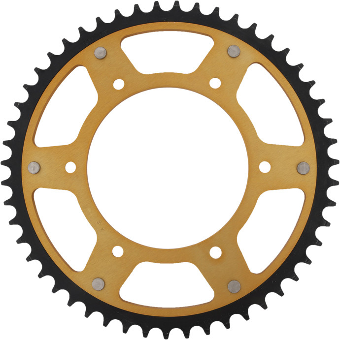 Supersprox Rear Stealth Sprocket Alu/Stl 51T-520 Gld Husq/Ktm - RST-990-51-GLD