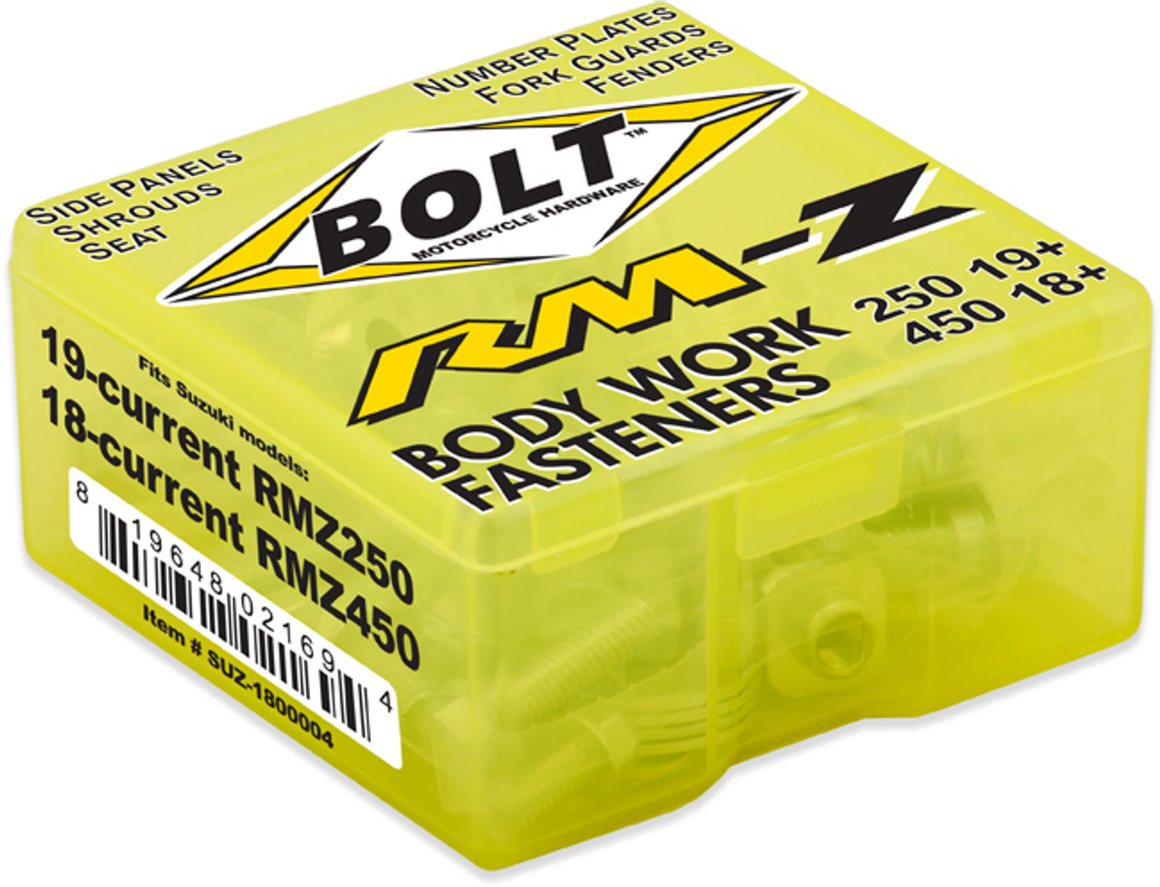 Bolt Full Plastic Fastener Kit Suz - SUZ-1800004