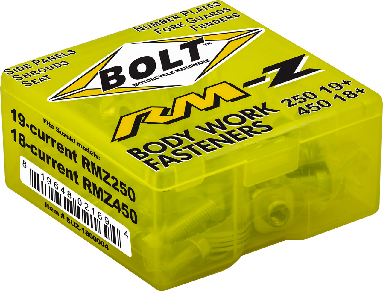 Bolt Full Plastic Fastener Kit Suz - SUZ-1800004