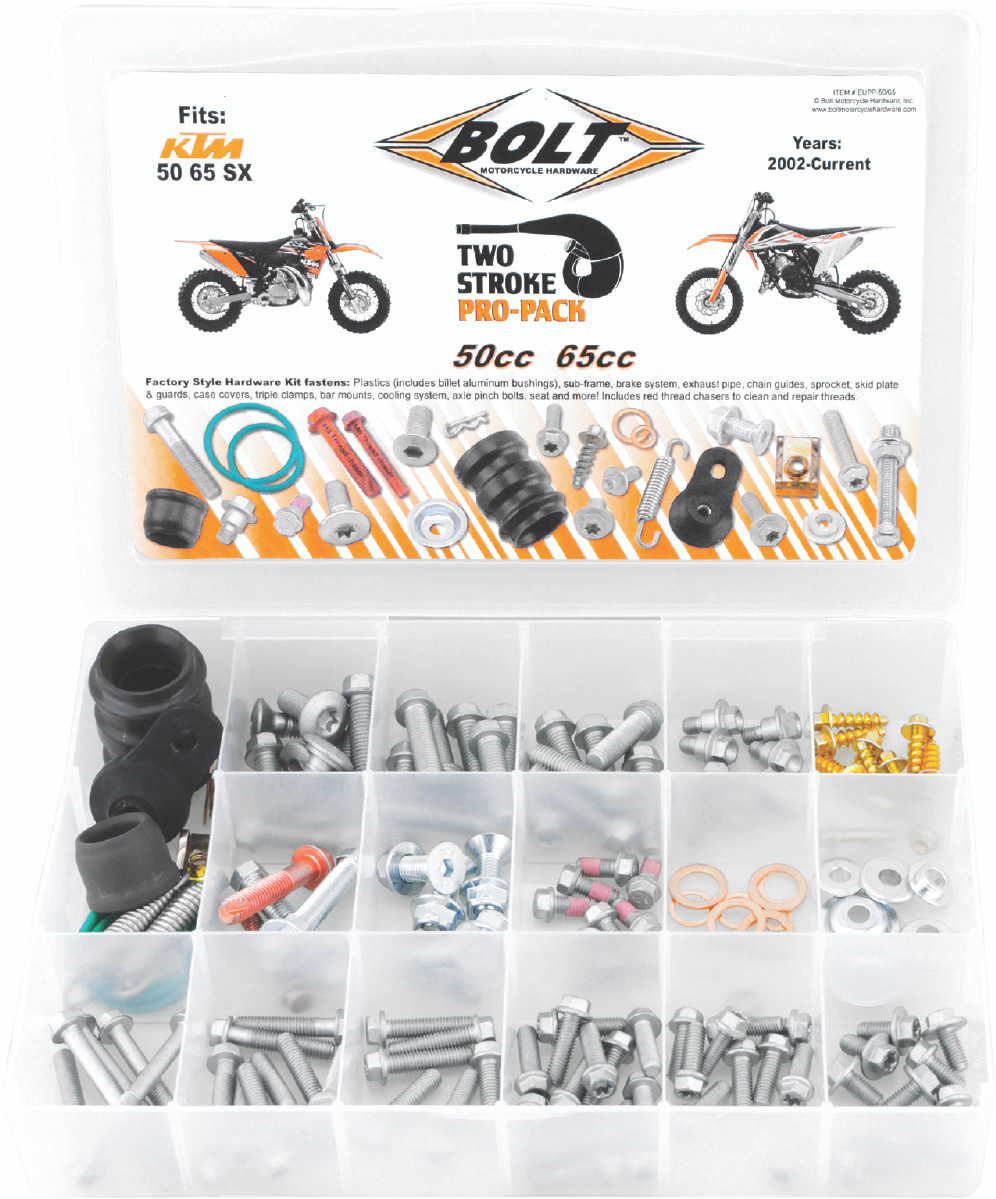 Bolt Euro Style Two Stroke Pro-Pack - EUPP-50/65