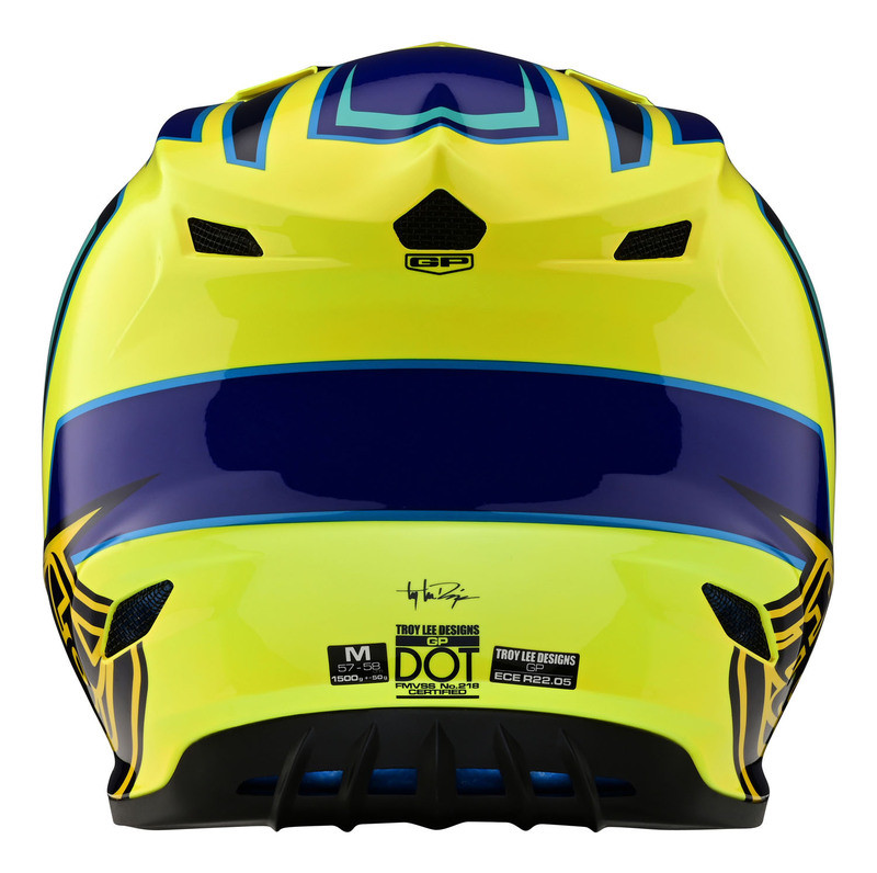 Troy Lee Designs Youth Gp Ritn Yellow Helmet