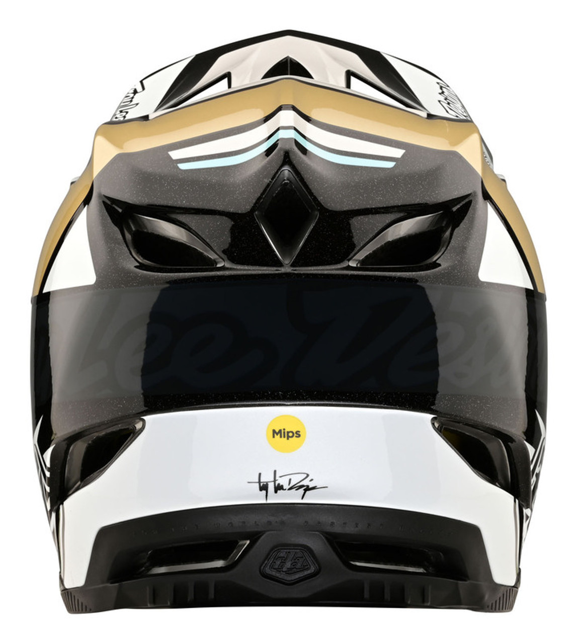 Troy Lee Designs D4 Carbon Team Gold Helmet - Speed Addicts