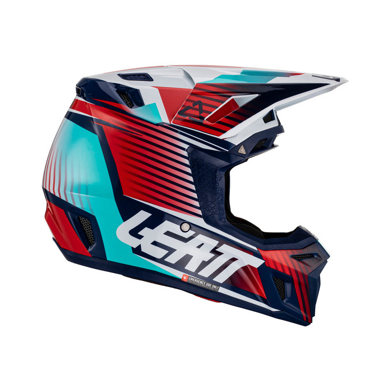 Leatt Moto 8.5 V23 Royal Helmet Kit