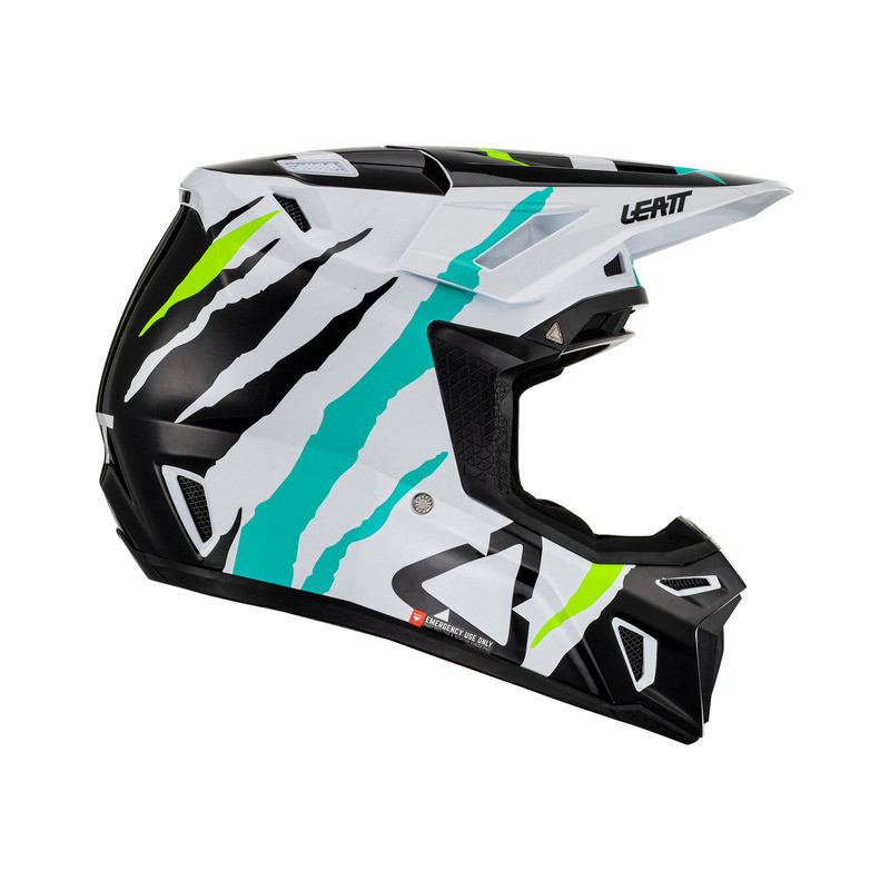 Leatt Moto 8.5 V23 Tiger Helmet Kit