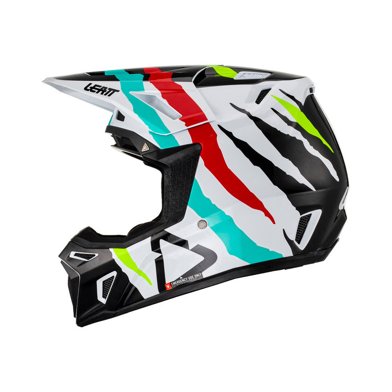 Leatt Moto 8.5 V23 Tiger Helmet Kit