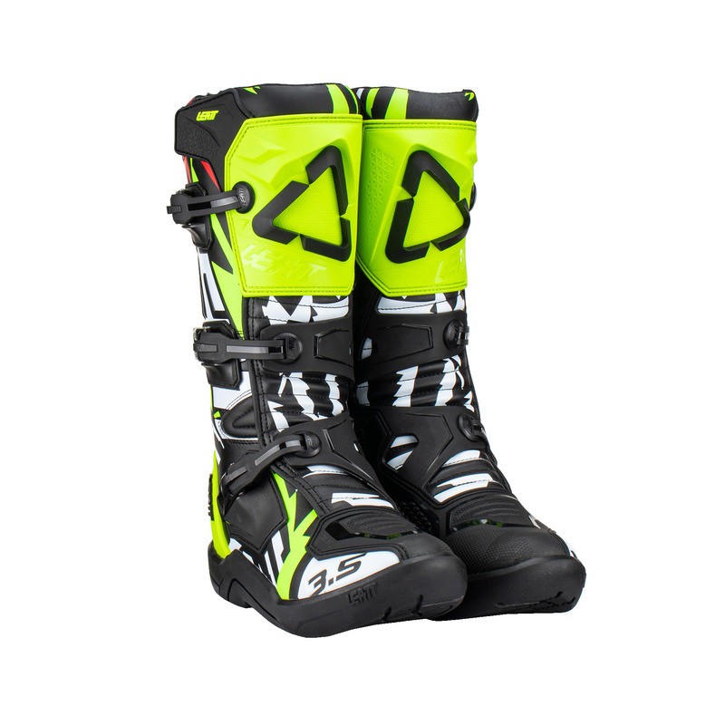 Leatt 3.5 Zebra Boots - Speed Addicts