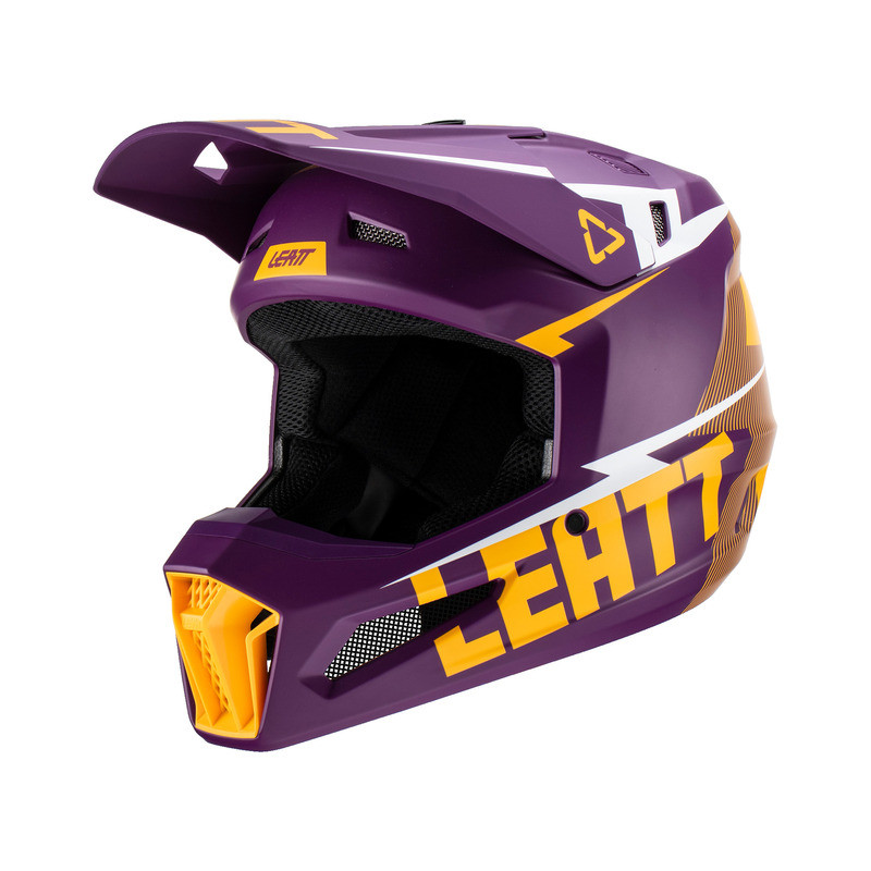 Leatt Moto 3.5 Jr V23 Indigo Helmet