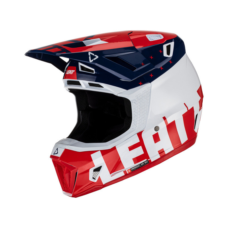 Leatt Moto 7.5 V23 Royal Helmet Kit