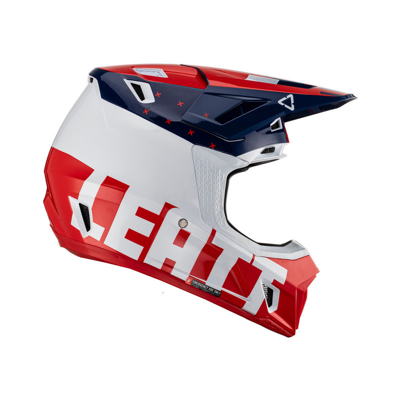 Leatt Moto 7.5 V23 Royal Helmet Kit