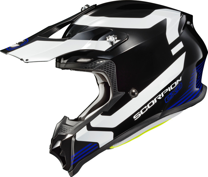 Scorpion EXO VX-16 Off-Road Format Blue Helmet
