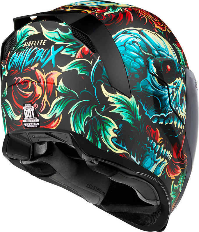 セキュリティ・セーフティ ICON AIRFLITE MIPS OMNICRUX Icon Airflite Helmet Omnicrux MIPS Black - Speed Addicts