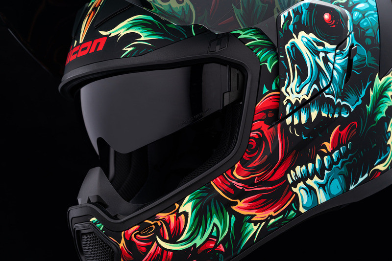 Icon Airflite Helmet Omnicrux MIPS Black - Speed Addicts
