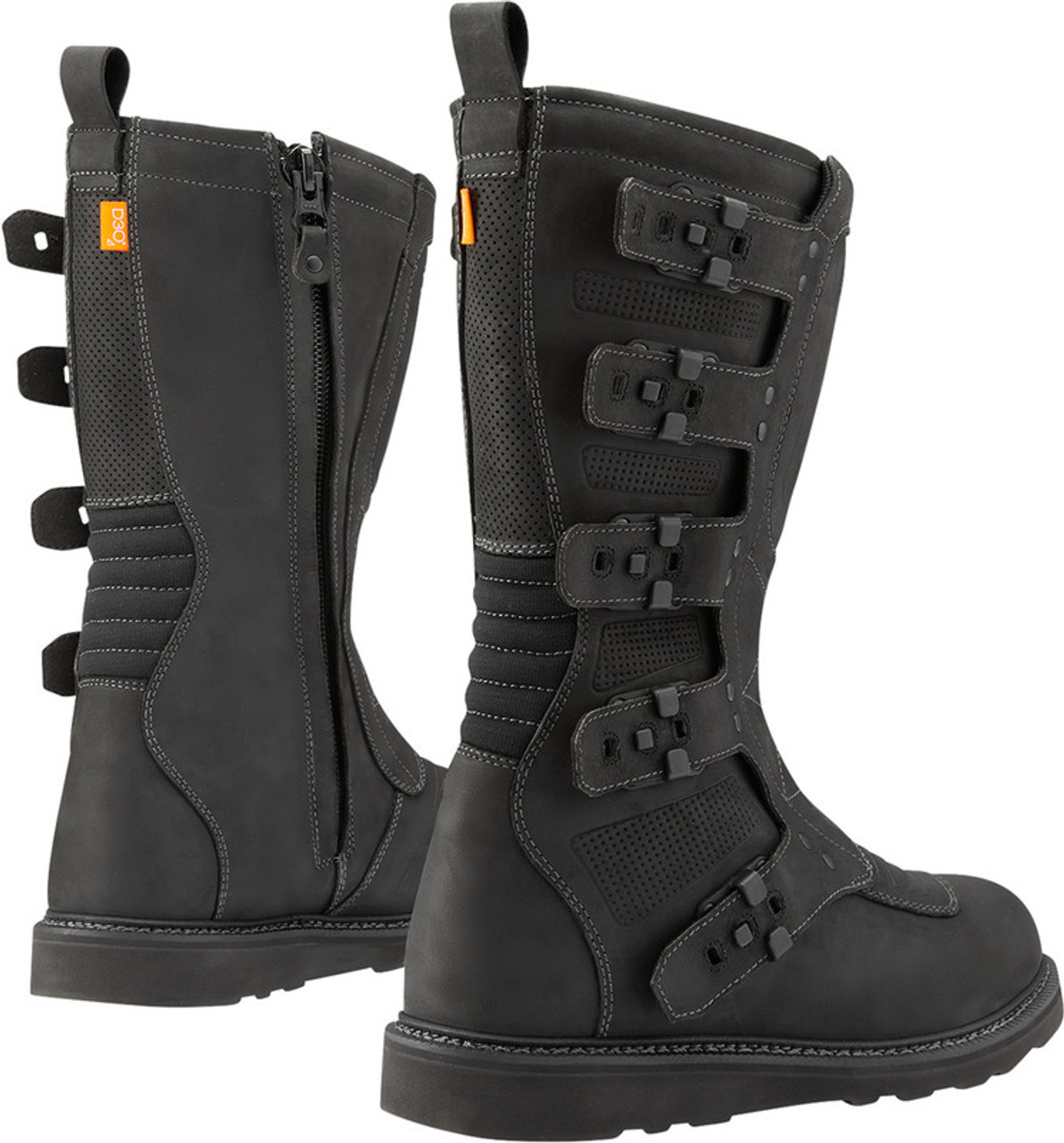Icon アイコン Elsinore 2 CE Boots ライディングブーツ Icon Elsinore 2 CE Boots Black - Speed Addicts