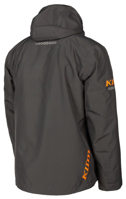 Klim Kompound Asphalt Strike Orange Jacket