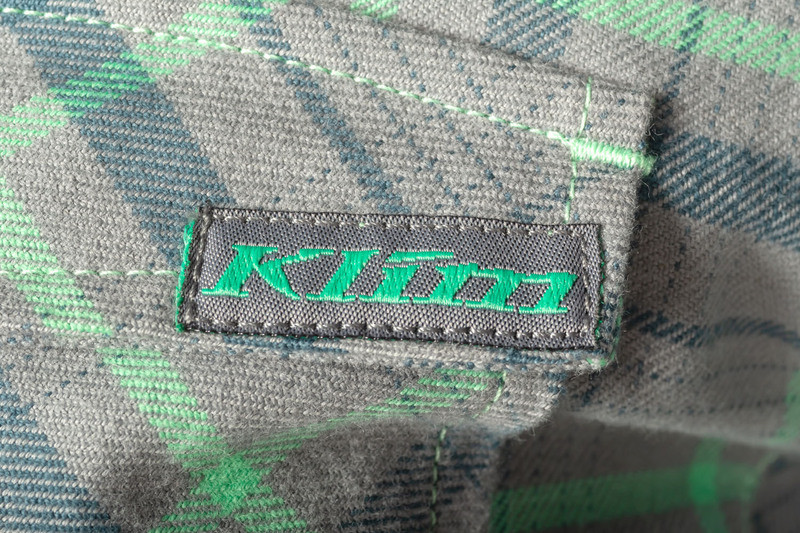 Klim Upland Monument Gray Wintermint Flannel Shirt