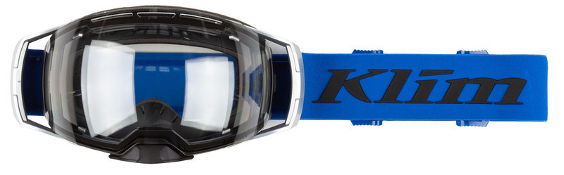 Klim Aeon Goggle Tech Electric Blue Lemonade Photochromic Clear To Smoke