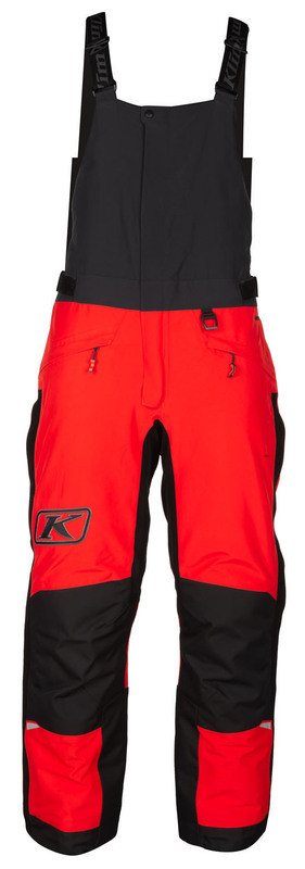 Klim Klimate Fiery Red Black Bib
