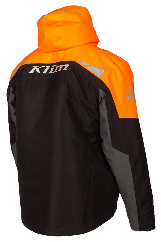 Klim Rift Black Strike Orange Jacket