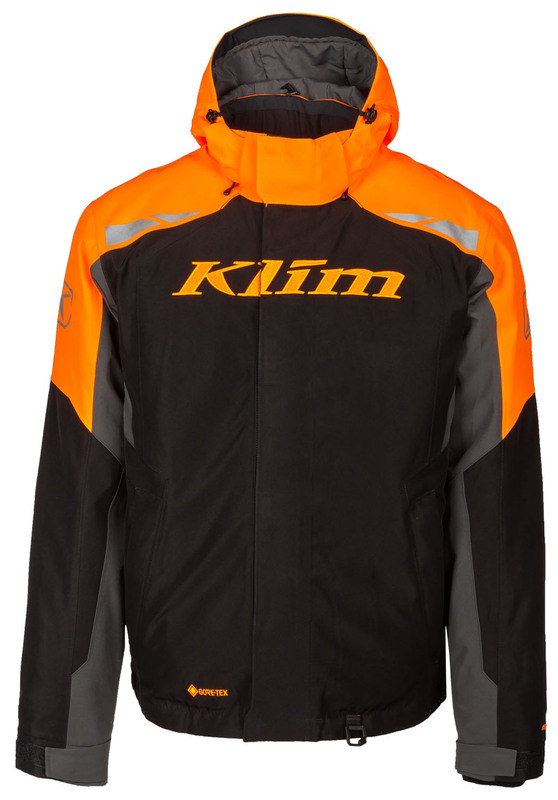 Klim Rift Black Strike Orange Jacket