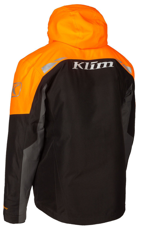Klim Rift Black Strike Orange Jacket