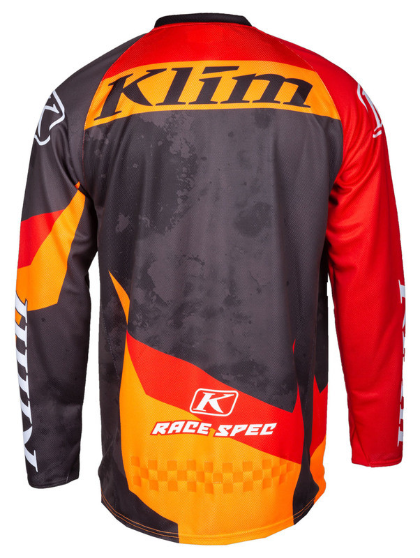 Klim Revolt Black Fiery Red Jersey