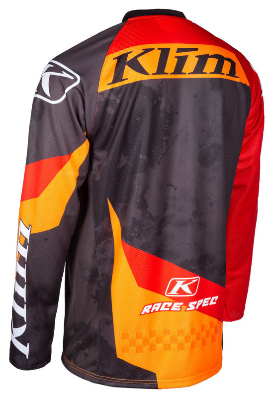 Klim Revolt Black Fiery Red Jersey