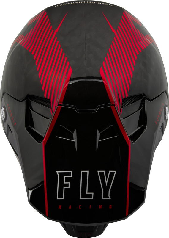 Fly Racing Formula Carbon Tracer Red Black Helmet