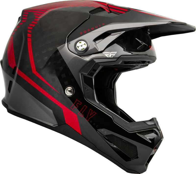 Fly Racing Formula Carbon Tracer Red Black Helmet