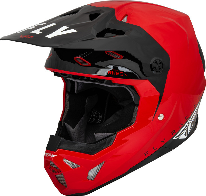 Fly Racing Formula Cp Slant Red Black White Helmet