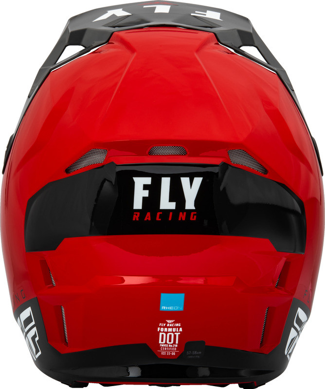 Fly Racing Formula Cp Slant Red Black White Helmet