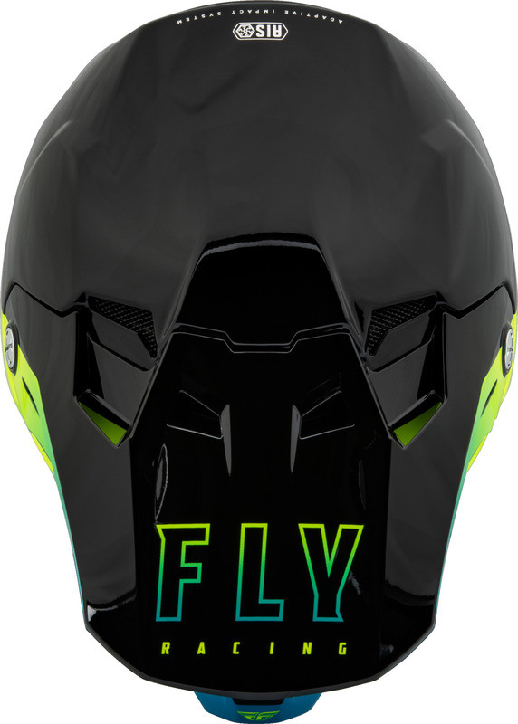 Fly Racing Formula Cc Centrum Black Blue Hi-Vis Helmet