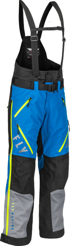 Fly Racing Carbon Blue Hi-Vis Bib