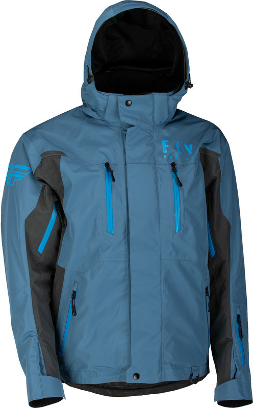 Fly Racing Incline Blue Grey Jacket