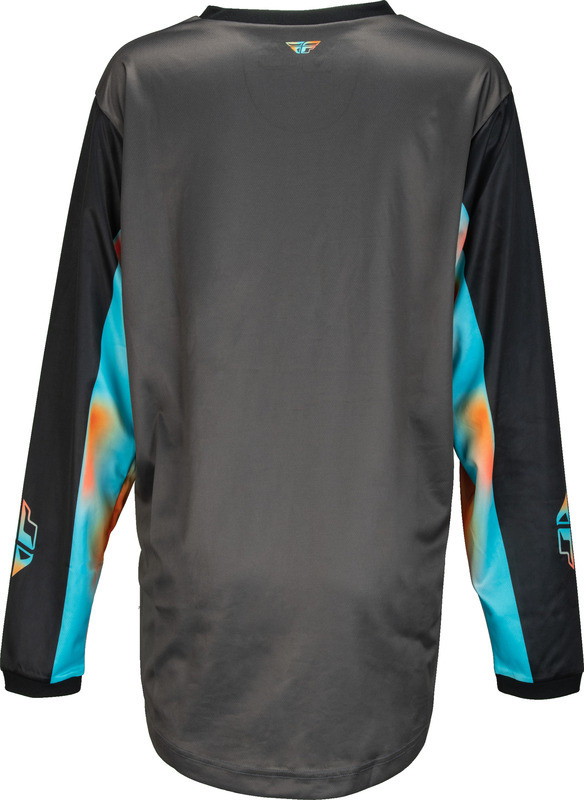 Fly Racing Women's F-16 Grey Pink Blue Jersey