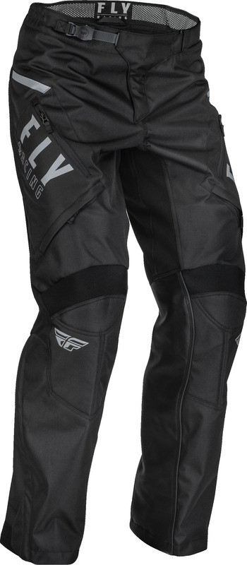 Fly Racing Patrol Over-Boot Black White Pants