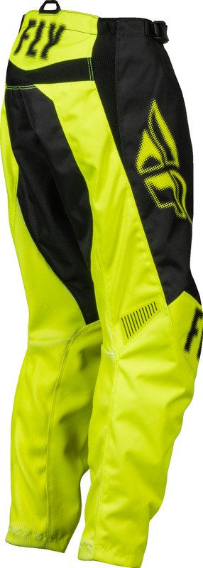 Fly Racing Youth F-16 Black Hi-Vis Pants