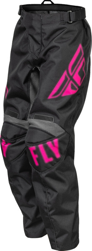 Fly Racing Youth F-16 Black Pink Pants