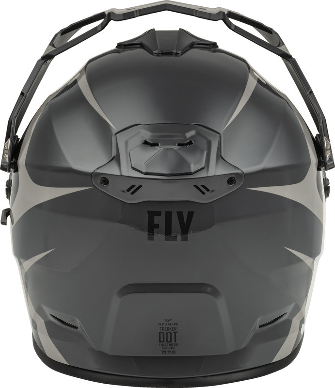 Fly Racing Trekker Pulse Black Grey Helmet