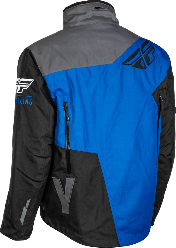 Fly Racing Youth Snx Pro Black Grey Blue Jacket
