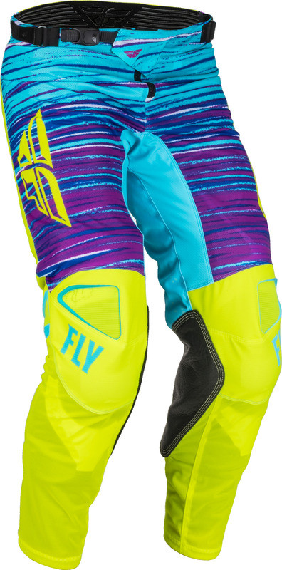 Fly Racing Kinetic Mesh L.E. Hi-Vis Blue Magenta Pants