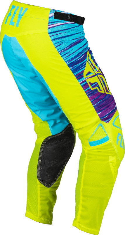 Fly Racing Kinetic Mesh L.E. Hi-Vis Blue Magenta Pants