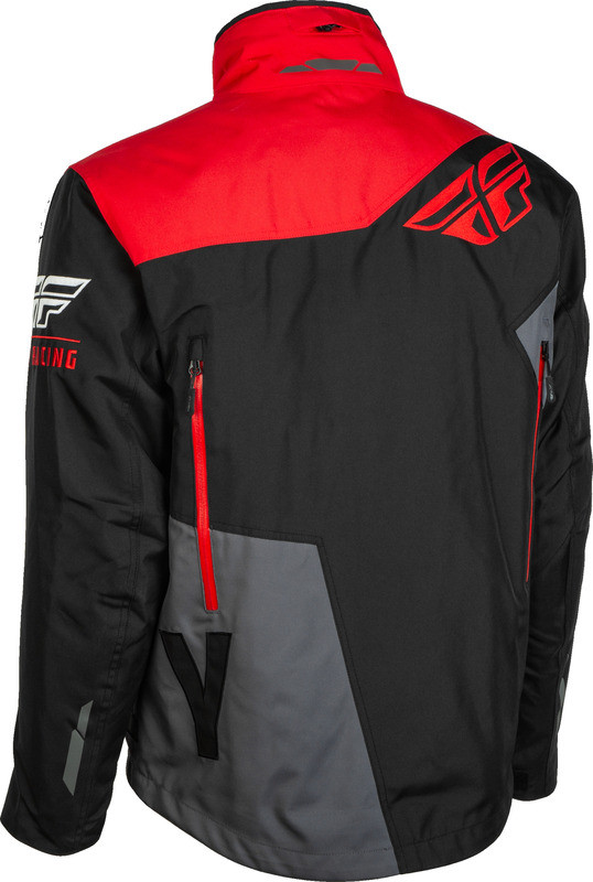 Fly Racing Youth Snx Pro Black Grey Red Jacket