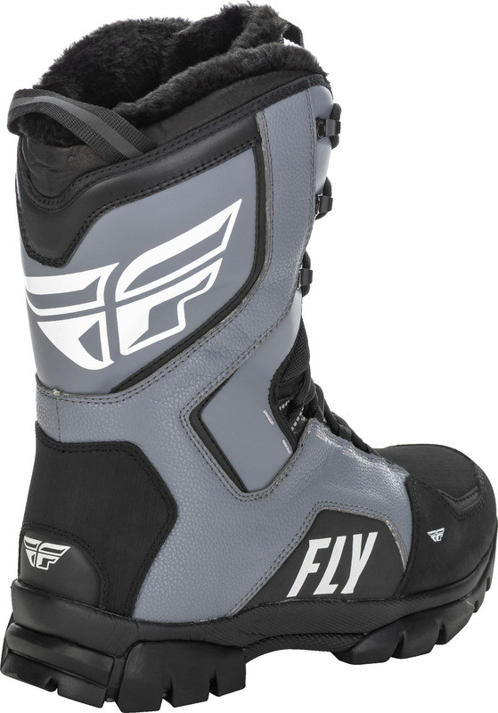 Fly Racing Marker Black Grey Boot