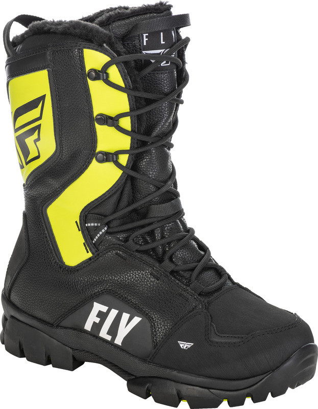 Fly Racing Marker Black Grey Hi-Vis Boot